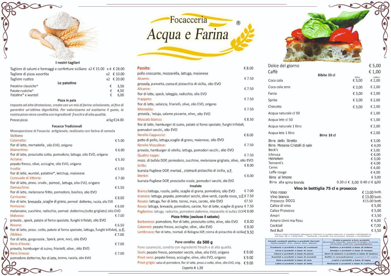 immagine menu